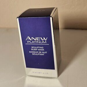 Avon Anew Platinum Sculpting Sleep Mask 1.69 oz Brand New with Box